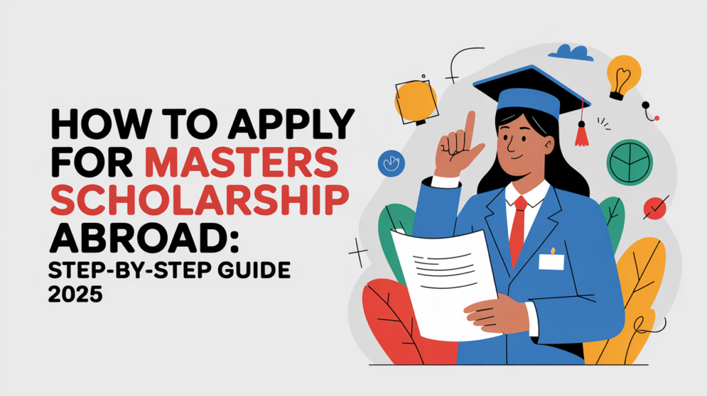 How to Apply for Masters Scholarship Abroad: Step-by-Step Guide 2025