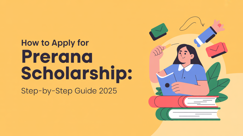 How to Apply for Prerana Scholarship: Step-by-Step Guide 2025 How to Apply for Prerana Scholarship Step-by-Step Guide 2025