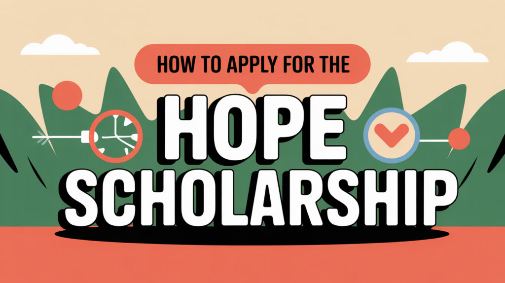 How to Apply for the HOPE Scholarship