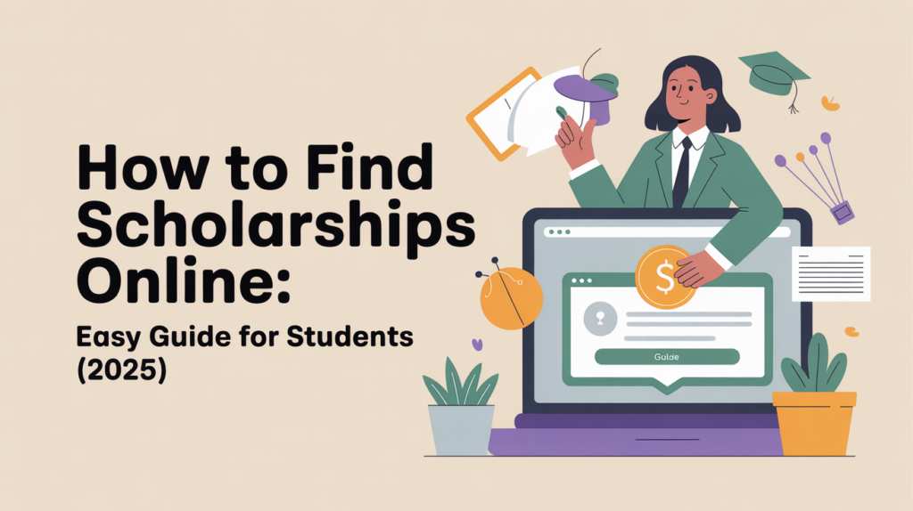 How to Find Scholarships Online Easy Guide for Students (2025)