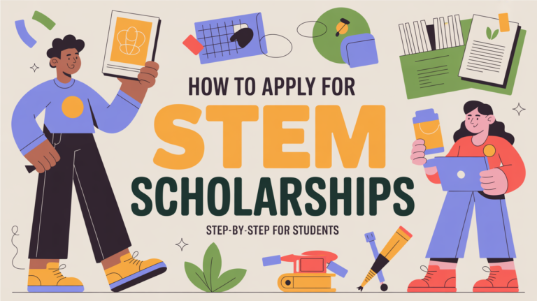 How to Apply for STEM Scholarships: Step-by-Step Guide for Students
