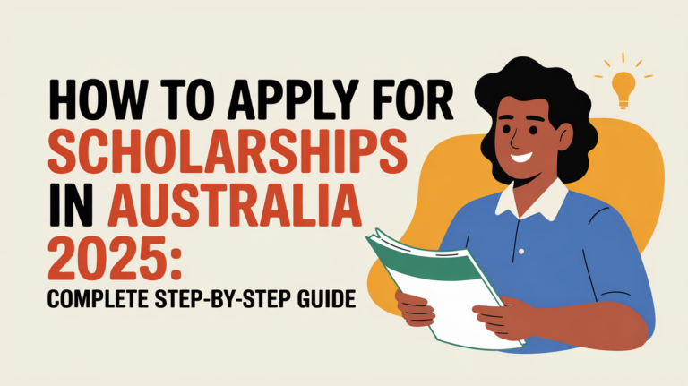 How to Apply for Scholarships in Australia 2025 Complete Step-by-Step Guide