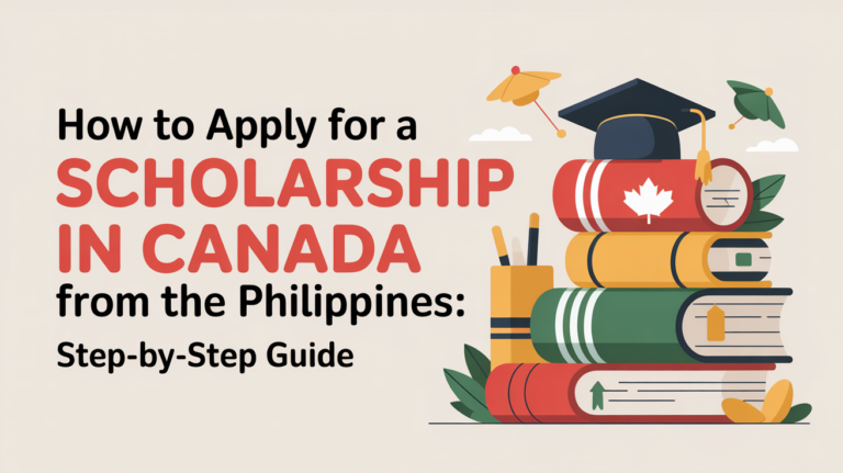 How to Apply for a Scholarship in Canada from the Philippines Step-by-Step Guide