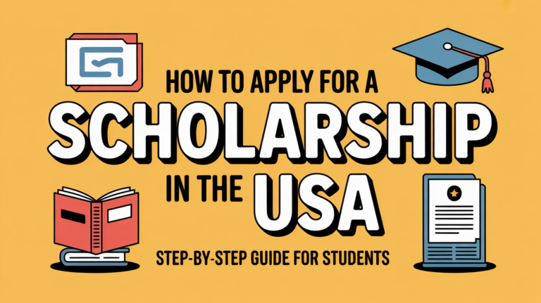 How to Apply for a Scholarship in the USA Step-by-Step Guide for Students